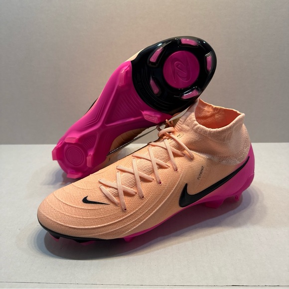 Nike Phantom Luna II Pro FG Crimson Pink Cleat FJ2575-800 Men’s Size 9 - Picture 1 of 8